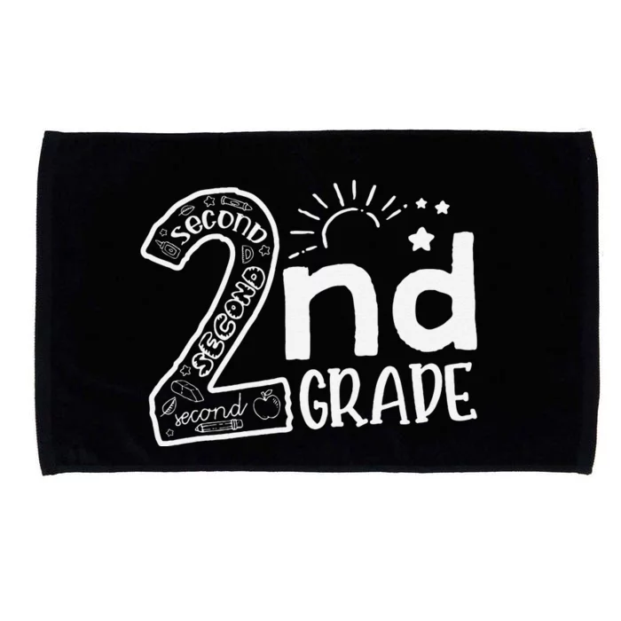 Hello 2nd Grade Teachers And Team Second Grade Microfiber Hand Towel