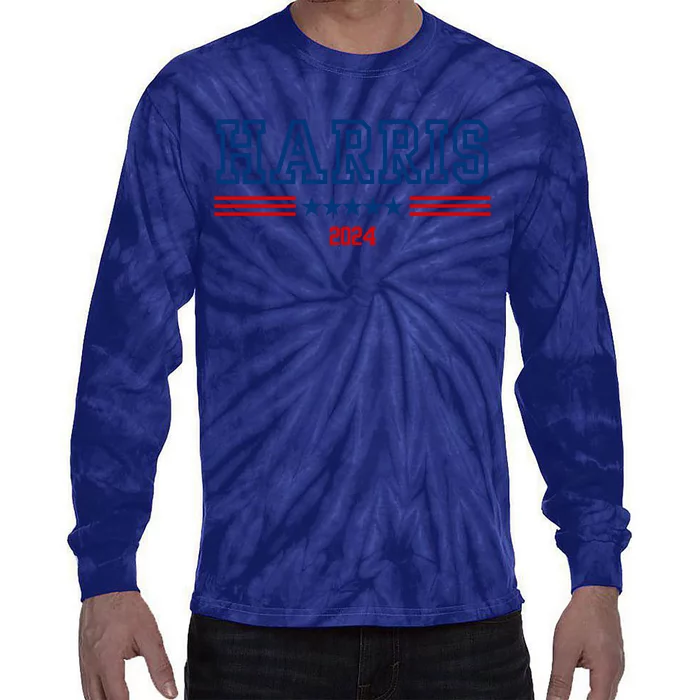 Harris 2024 Tie-Dye Long Sleeve Shirt