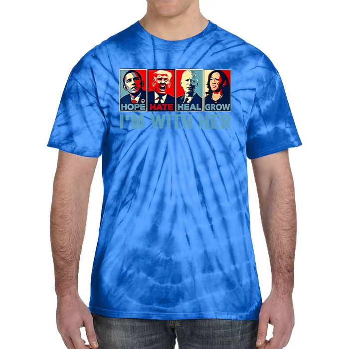 Harris 2024 IM With Her Kamala Harris Vote President Tie-Dye T-Shirt