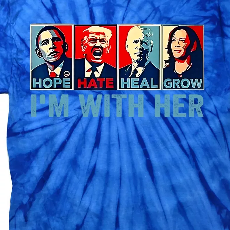 Harris 2024 IM With Her Kamala Harris Vote President Tie-Dye T-Shirt