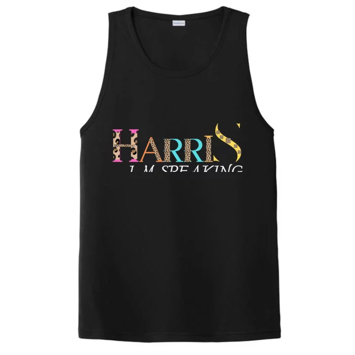 Harris 2024 I M Speaking Gift Performance Tank