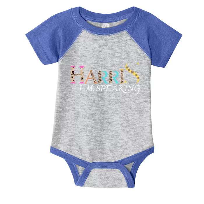 Harris 2024 I M Speaking Gift Infant Baby Jersey Bodysuit