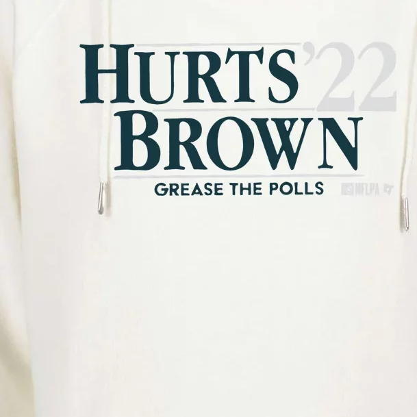 Hurtsbrown ’22 Jalen Hurts Womens Funnel Neck Pullover Hood