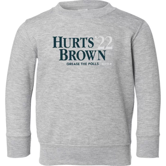 Hurtsbrown ’22 Jalen Hurts Toddler Sweatshirt