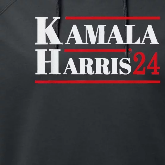 Harris 2024 Kamala Harris 2024 Elections American Flag Performance Fleece Hoodie