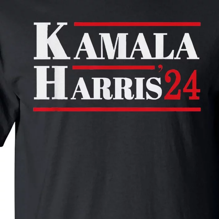 Harris 2024 Kamala Harris 2024 Elections American Flag Tall T-Shirt