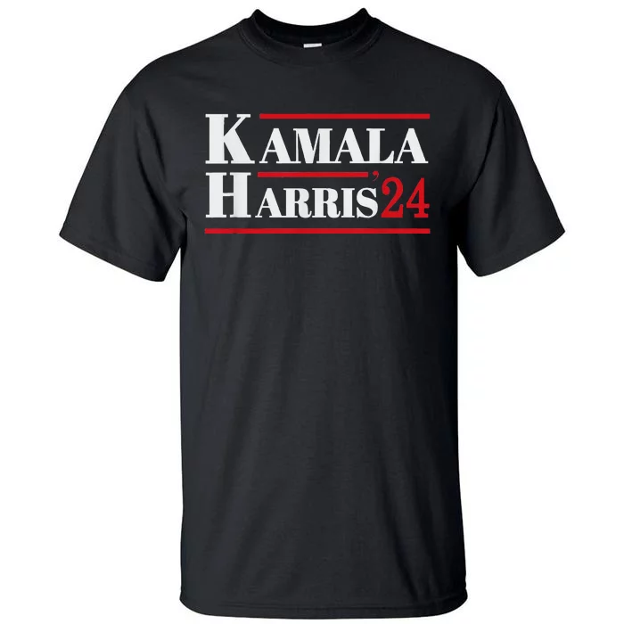 Harris 2024 Kamala Harris 2024 Elections American Flag Tall T-Shirt