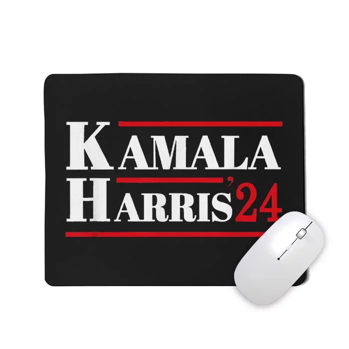 Harris 2024 Kamala Harris 2024 Elections American Flag Mousepad