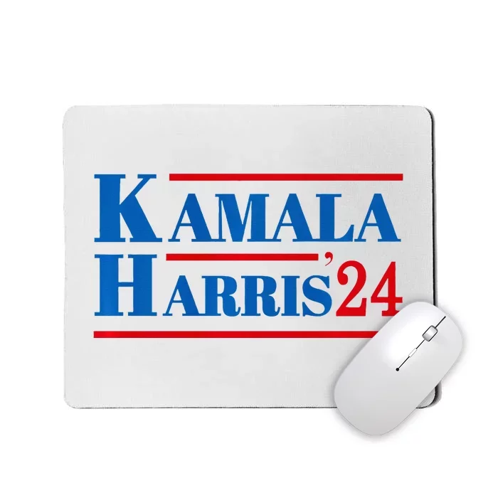 Harris 2024 Kamala Harris 2024 Elections American Flag Mousepad