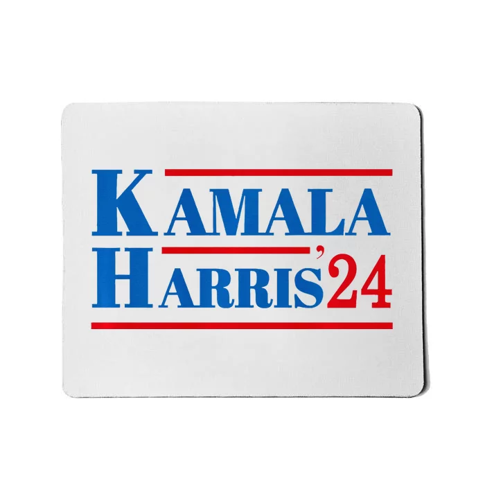 Harris 2024 Kamala Harris 2024 Elections American Flag Mousepad