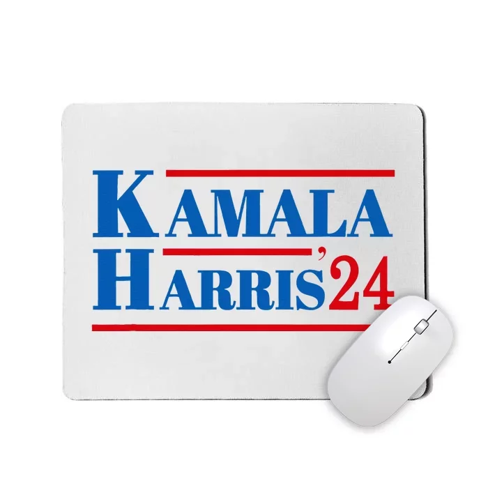 Harris 2024 Kamala Harris 2024 Elections American Flag Mousepad