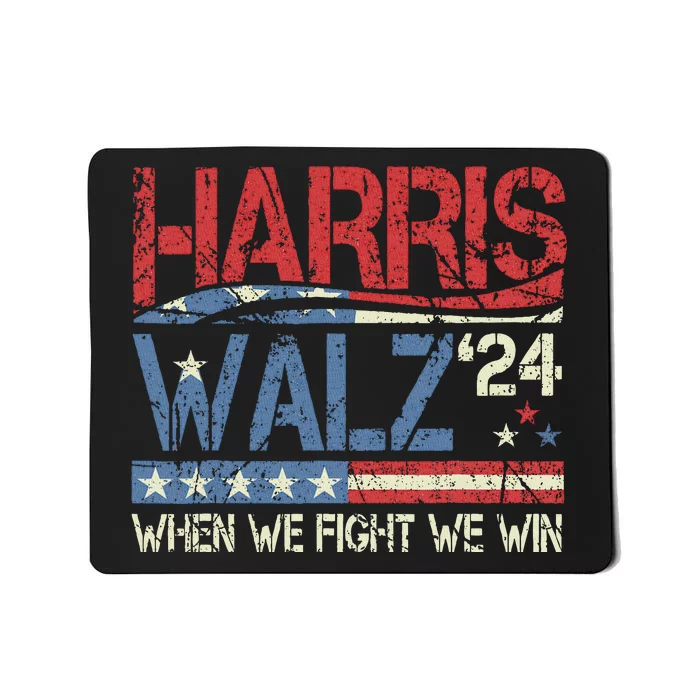 Harriswaltz 2024 Kamalaharris Timwaltz 2024 Mousepad