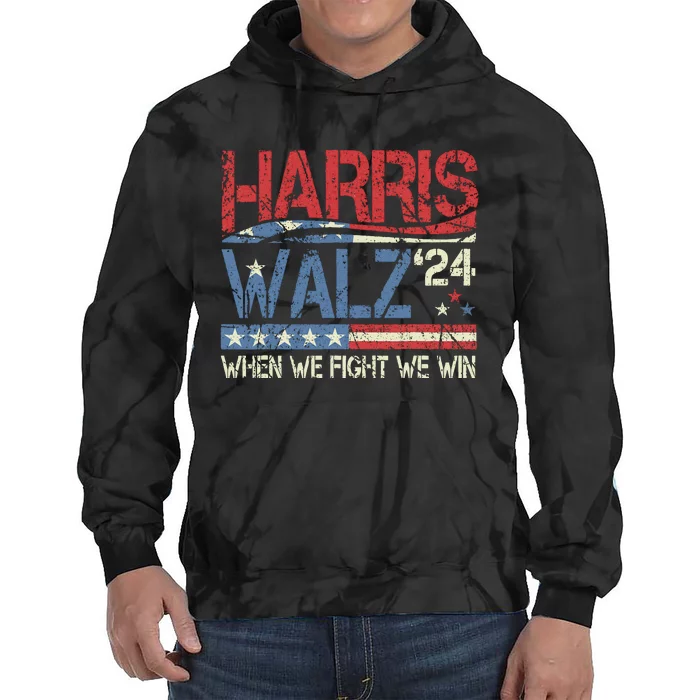 Harriswaltz 2024 Kamalaharris Timwaltz 2024 Tie Dye Hoodie