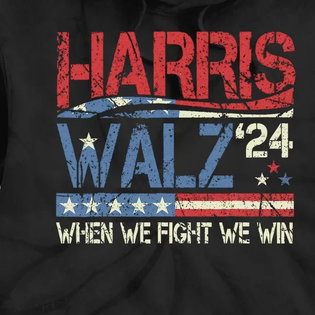 Harriswaltz 2024 Kamalaharris Timwaltz 2024 Tie Dye Hoodie