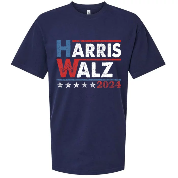 Harriswaltz 2024 Kamalaharris Timwaltz 2024 Sueded Cloud Jersey T-Shirt