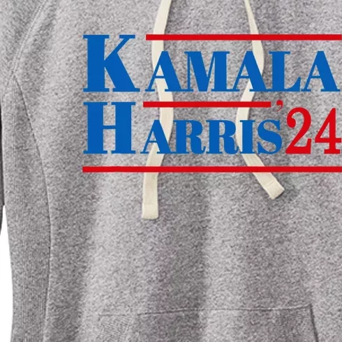 Harris 2024 Kamala Harris 2024 Elections American Flag Women's Fleece Hoodie