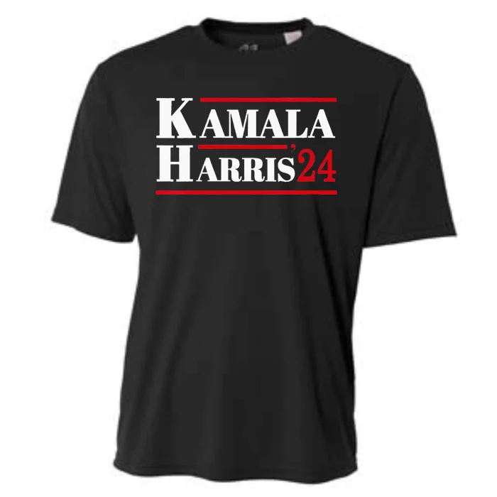 Harris 2024 Kamala Harris 2024 Elections American Flag Cooling Performance Crew T-Shirt