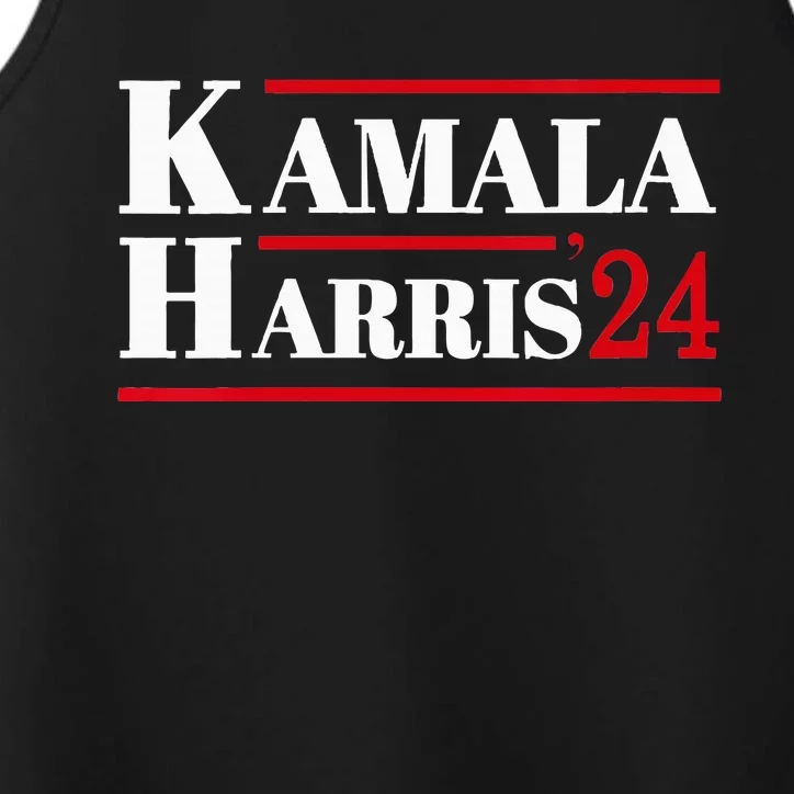 Harris 2024 Kamala Harris 2024 Elections American Flag Performance Tank