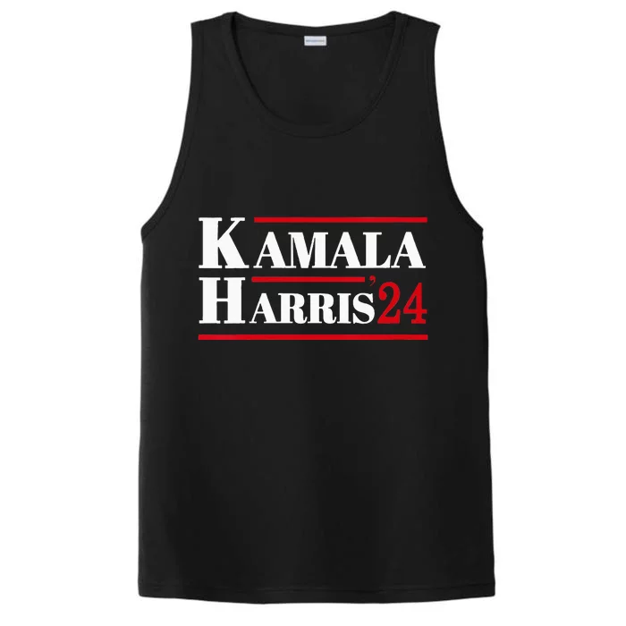 Harris 2024 Kamala Harris 2024 Elections American Flag Performance Tank