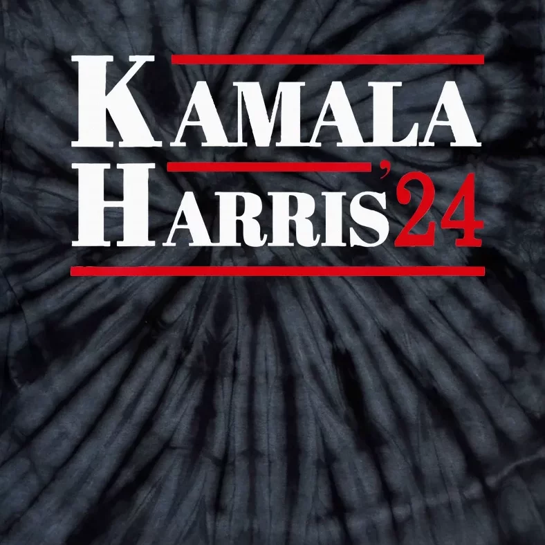 Harris 2024 Kamala Harris 2024 Elections American Flag Tie-Dye T-Shirt