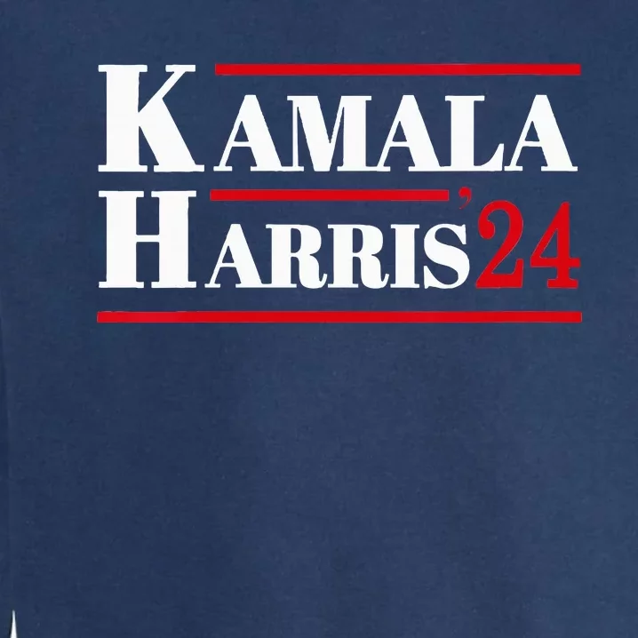 Harris 2024 Kamala Harris 2024 Elections American Flag Garment-Dyed Sweatshirt