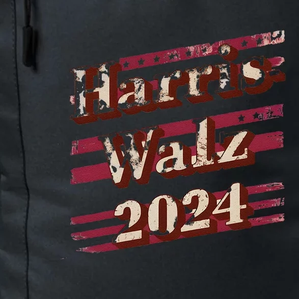 Harriswalz 2024 Kamala Harris And Tim Walz Supporters Daily Commute Backpack