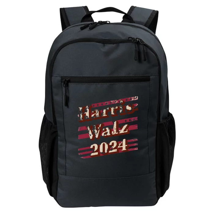 Harriswalz 2024 Kamala Harris And Tim Walz Supporters Daily Commute Backpack