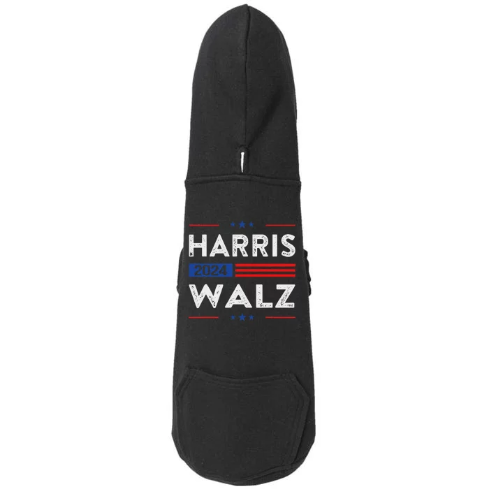 Harriswaltz 2024 Kamalaharris Timwaltz 2024 Doggie 3-End Fleece Hoodie