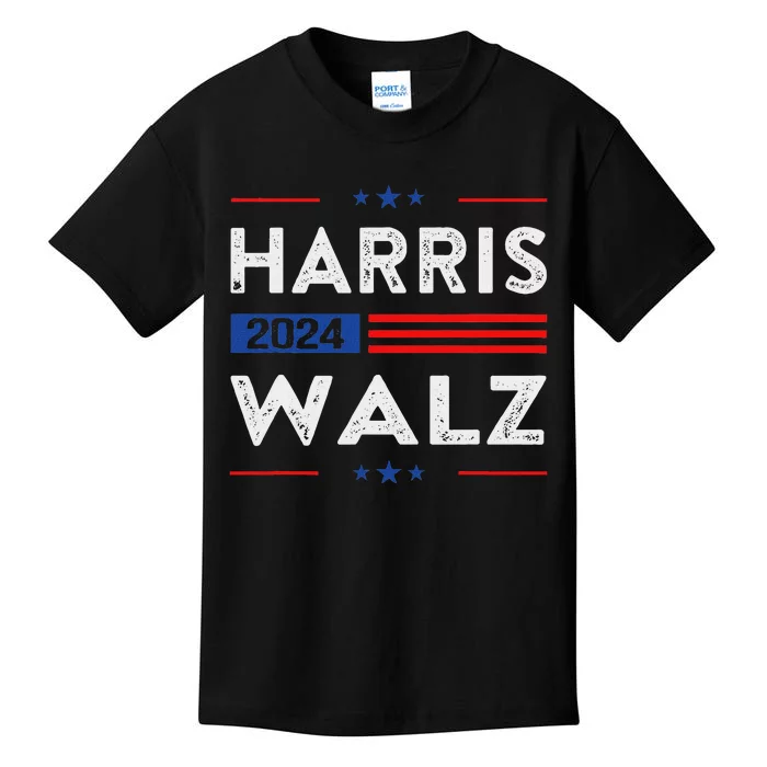 Harriswaltz 2024 Kamalaharris Timwaltz 2024 Kids T-Shirt