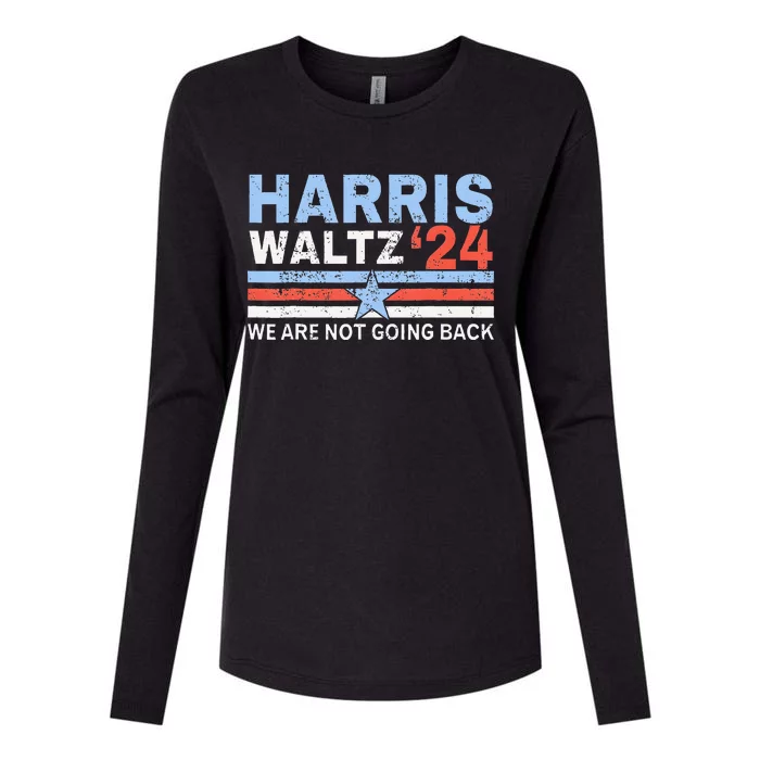 Harriswaltz 2024 Kamalaharris Timwaltz 2024 Gift Womens Cotton Relaxed Long Sleeve T-Shirt