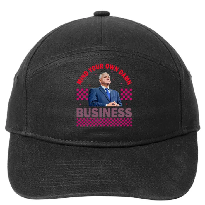 Harriswaltz 2024 Kamalaharris Timwaltz 2024 7-Panel Snapback Hat