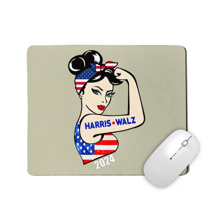 Harriswaltz 2024 Kamalaharris Timwaltz 2024 Mousepad