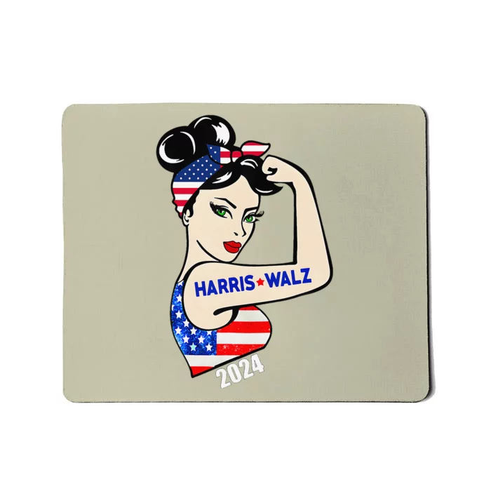 Harriswaltz 2024 Kamalaharris Timwaltz 2024 Mousepad