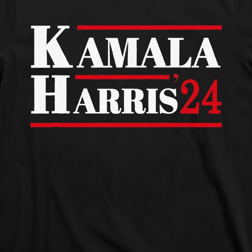 Harris 2024 Kamala Harris 2024 Elections American Flag T-Shirt