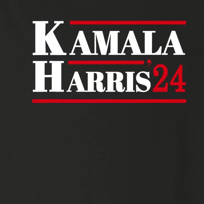 Harris 2024 Kamala Harris 2024 Elections American Flag Toddler Long Sleeve Shirt