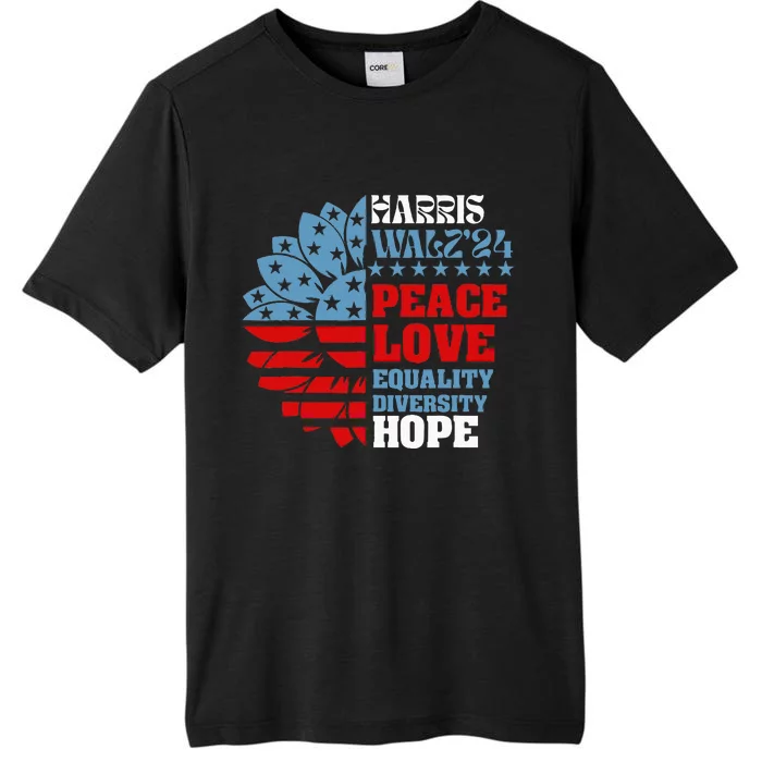 Harriswaltz 2024 Kamalaharris Timwaltz 2024 ChromaSoft Performance T-Shirt