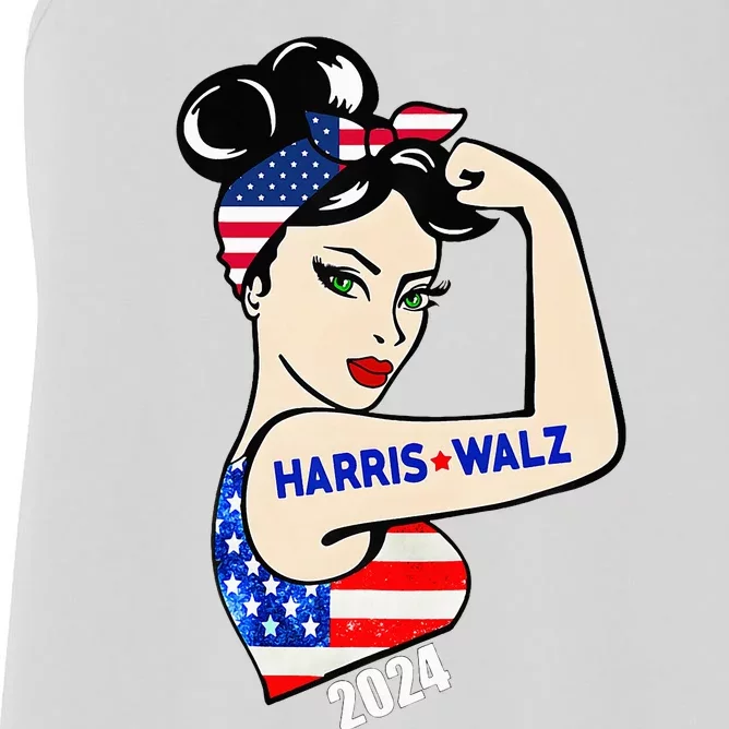 Harriswaltz 2024 Kamalaharris Timwaltz 2024 Women's Racerback Tank