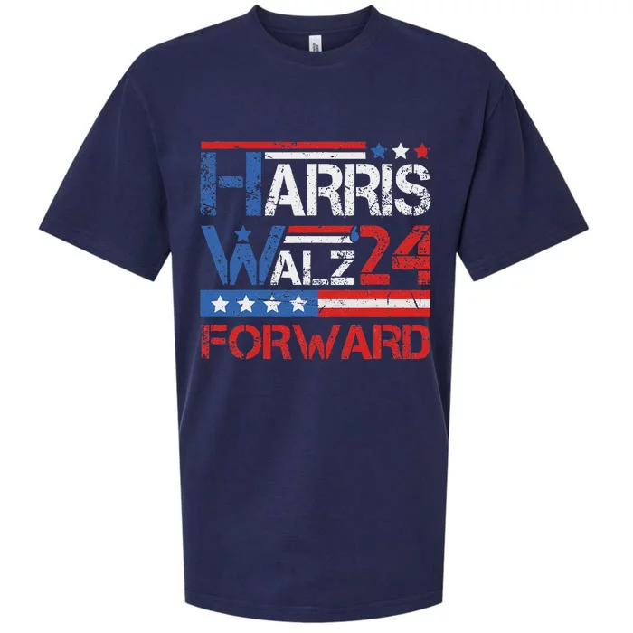 Harriswaltz 2024 Kamalaharris Timwaltz 2024 Sueded Cloud Jersey T-Shirt