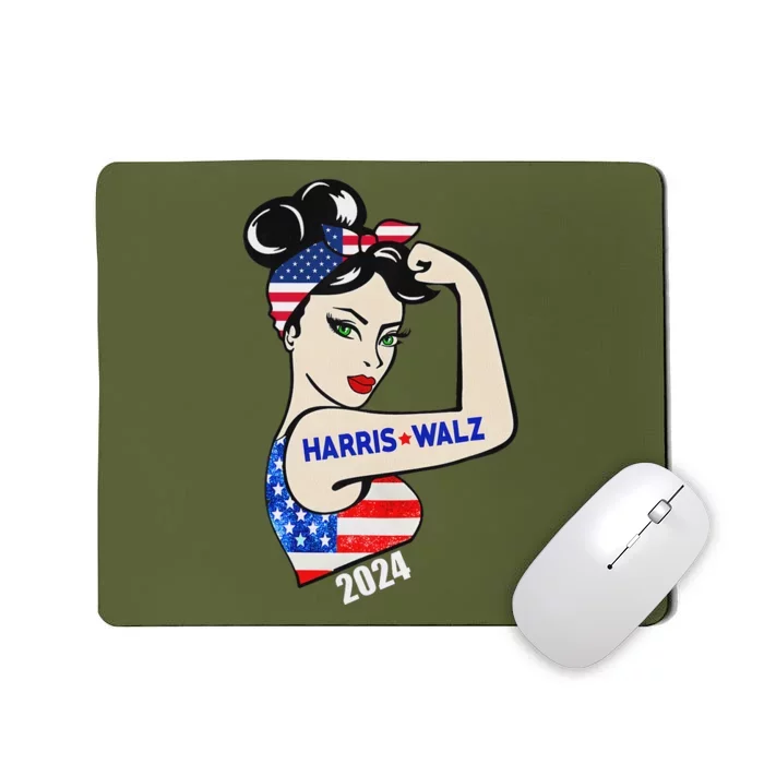 Harriswaltz 2024 Kamalaharris Timwaltz 2024 Mousepad