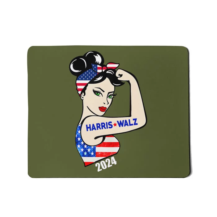 Harriswaltz 2024 Kamalaharris Timwaltz 2024 Mousepad