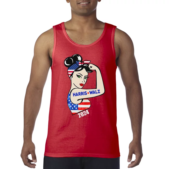 Harriswaltz 2024 Kamalaharris Timwaltz 2024 Tank Top