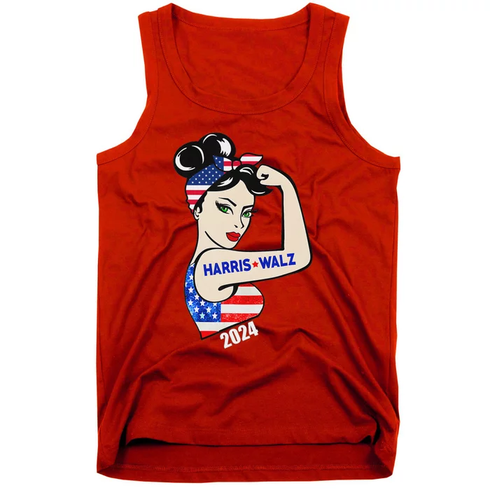 Harriswaltz 2024 Kamalaharris Timwaltz 2024 Tank Top