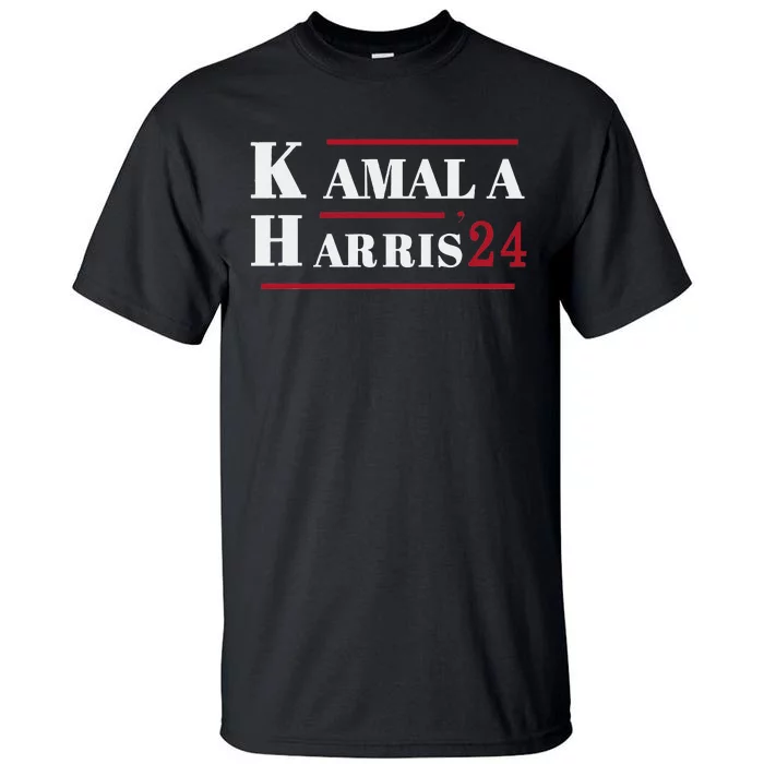 Harris 2024 Kamala Harris 2024 Elections American Flag Gift Tall T-Shirt