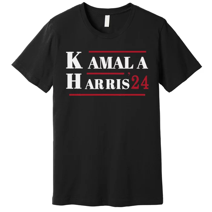 Harris 2024 Kamala Harris 2024 Elections American Flag Gift Premium T-Shirt