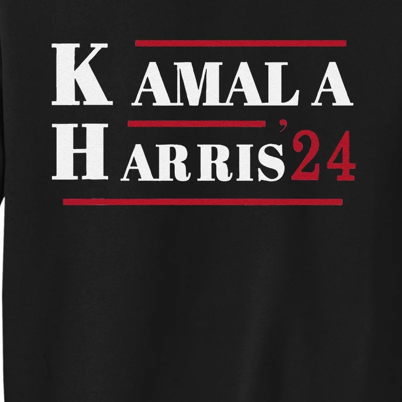 Harris 2024 Kamala Harris 2024 Elections American Flag Gift Tall Sweatshirt