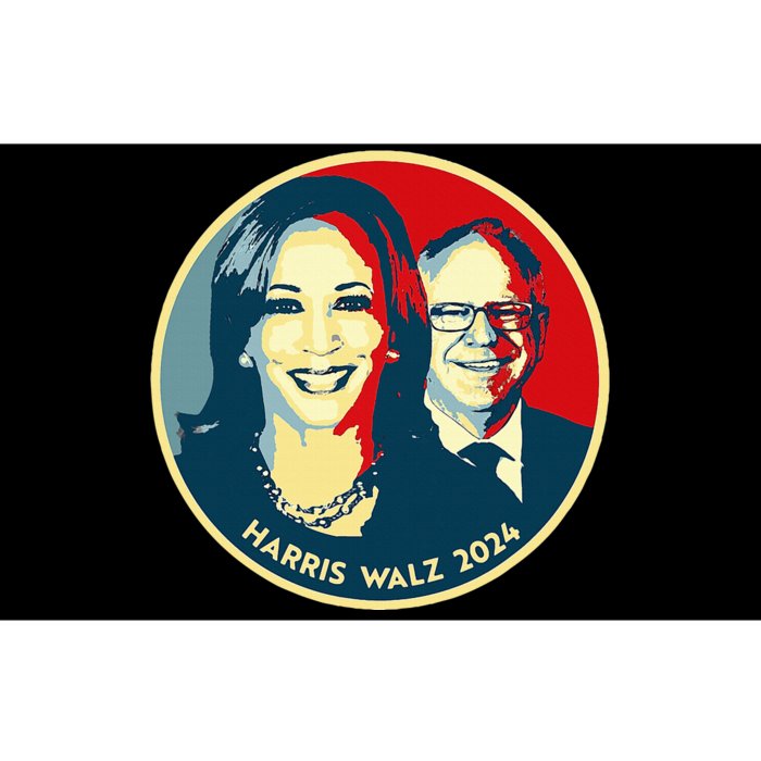 Harriswaltz 2024 Kamalaharris Timwaltz 2024 Bumper Sticker