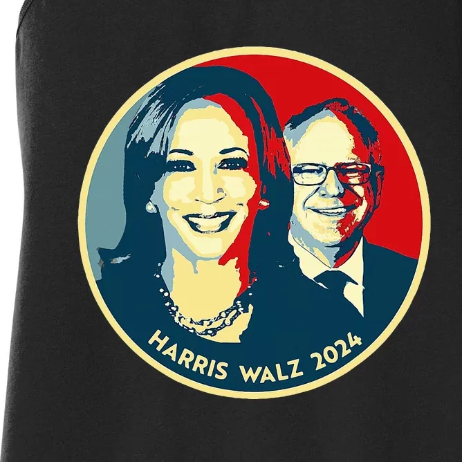 Harriswaltz 2024 Kamalaharris Timwaltz 2024 Women's Racerback Tank