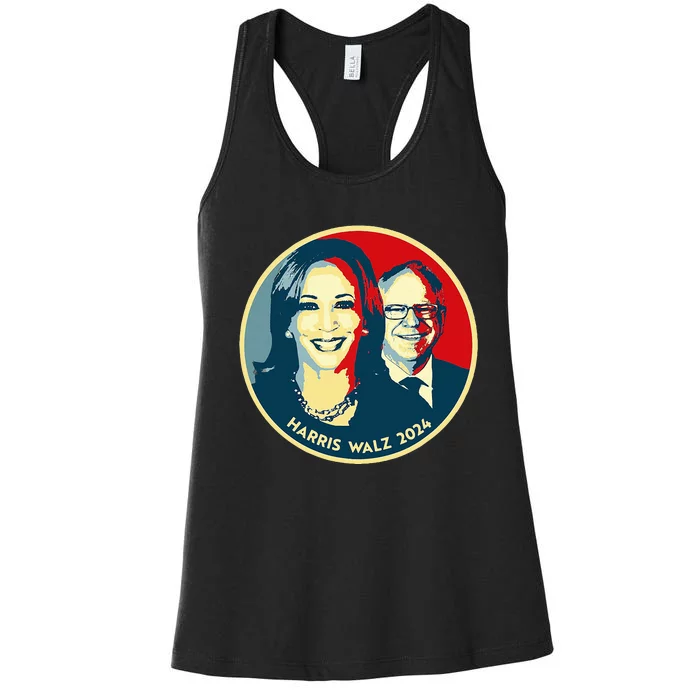 Harriswaltz 2024 Kamalaharris Timwaltz 2024 Women's Racerback Tank