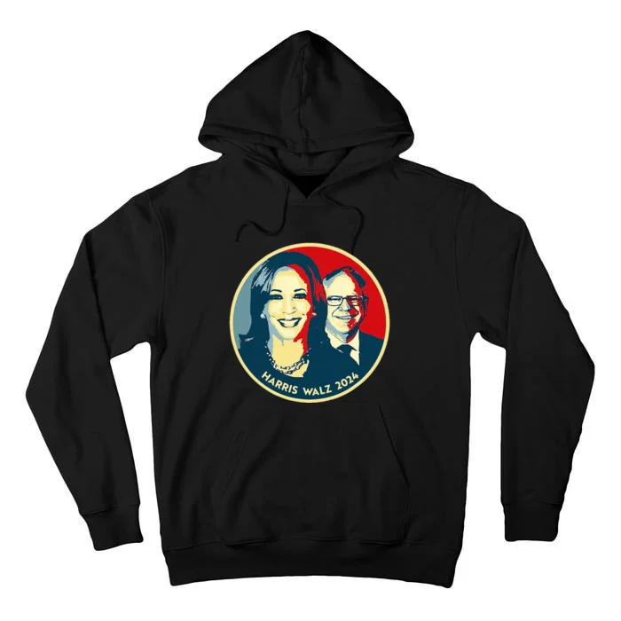 Harriswaltz 2024 Kamalaharris Timwaltz 2024 Tall Hoodie