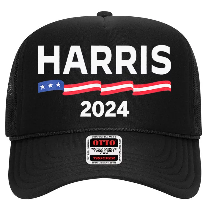 Harriswaltz 2024 Kamala Harris Tim Waltz 2024 High Crown Mesh Trucker Hat